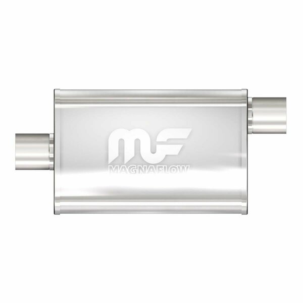Magnaflow Exhaust Systems 11 x 2.25 in. Offset by Center Stainless Steel Muffler MAG11365